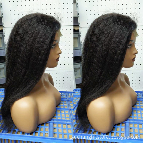 Wholesale 13x6 hd lace frontal wig Virgin Hair Brazilian Hair Peruvian Swiss 13x6 transparent hd lace frontal wig